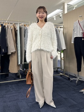 nol sachieさん（レディース・160cm）の冬コーディネート