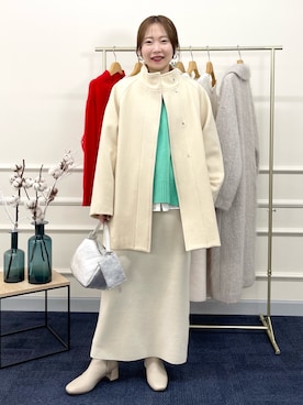 nol sachieさん（レディース・160cm）の冬コーディネート