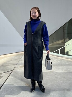 nol sachieさん（レディース・160cm）の冬コーディネート