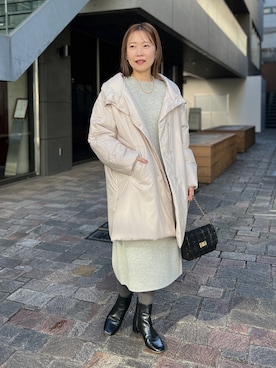 nol sachieさん(レディース・160cm)の冬コーディネート