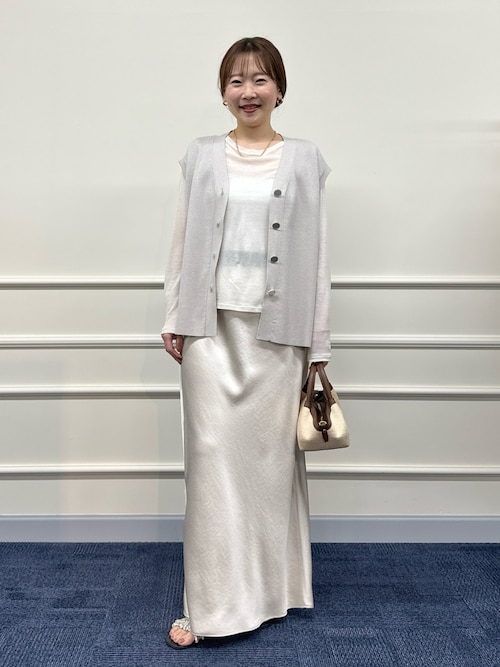 新品　ニットジレ　NOLLEY'S sophi ノーリーズソフィー NOLLEY'S sophi ニットジレ （ベージュ