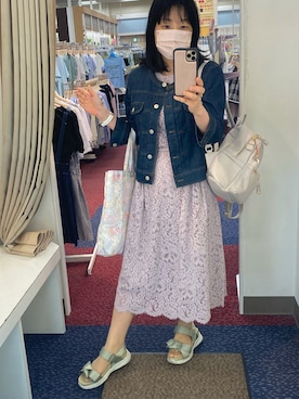 「MARIED'OR（マリードール）のアイテム」を使った、Misa【相互フォロー】さん（レディース・149cm）の春コーディネート