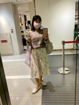 「tocco closet（トッコ　クローゼット）のアイテム（ジャケット/アウター）」を使った、Misa【相互フォロー】さん（レディース・149cm）の春コーディネート