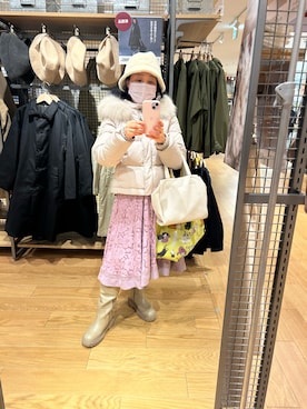 「tocco closet（トッコ　クローゼット）のアイテム（ジャケット/アウター）」を使った、Misa【相互フォロー】さん（レディース・149cm）の冬コーディネート