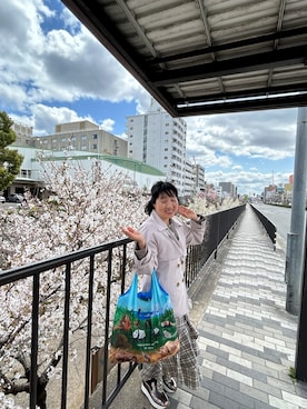 「Honeys（ハニーズ）のアイテム（ジャケット/アウター）」を使った、Misa【相互フォロー】さん（レディース・149cm）の春コーディネート