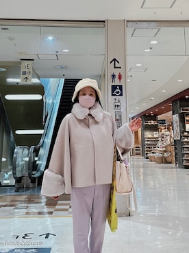 「tocco closet（トッコ　クローゼット）のアイテム（ジャケット/アウター）」を使った、Misa【相互フォロー】さん（レディース・149cm）の秋コーディネート