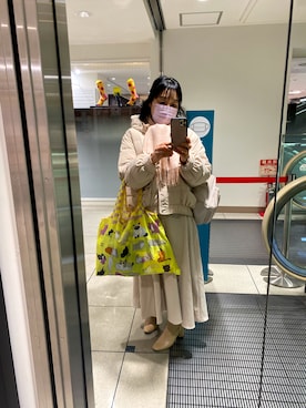 「tocco closet（トッコ　クローゼット）のアイテム（ブーツ）」を使った、Misa【相互フォロー】さん（レディース・149cm）の冬コーディネート