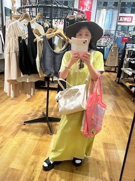 「one after another NICE CLAUP（ワンアフターアナザーナイスクラップ）のアイテム」を使った、Misa【相互フォロー】さん（レディース・149cm）の秋コーディネート
