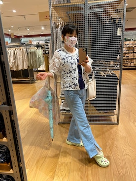「PAUL&JOE（ポールアンドジョー）のアイテム（財布/小物）」を使った、Misa【相互フォロー】さん（レディース・149cm）の夏コーディネート