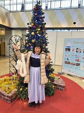 「アイテム（ワンピース/ドレス）」を使った、Misa【相互フォロー】さん（レディース・149cm）の冬コーディネート