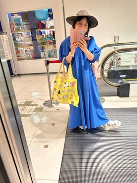「アイテム（ワンピース/ドレス）」を使った、Misa【相互フォロー】さん（レディース・149cm・40代）の夏コーディネート