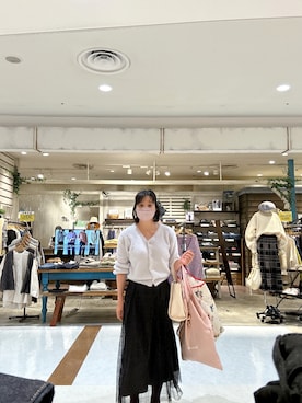 「one after another NICE CLAUP（ワンアフターアナザーナイスクラップ）のアイテム」を使った、Misa【相互フォロー】さん（レディース・149cm・40代）の秋コーディネート