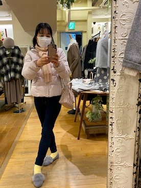 「MISCH MASCH（ミッシュマッシュ）のアイテム（ジャケット/アウター）」を使った、Misa【相互フォロー】さん（レディース・149cm）の冬コーディネート
