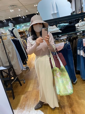 「tocco closet（トッコ　クローゼット）のアイテム（ブーツ）」を使った、Misa【相互フォロー】さん（レディース・149cm）の秋コーディネート