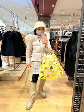 「tocco closet（トッコ　クローゼット）のアイテム（ジャケット/アウター）」を使った、Misa【相互フォロー】さん（レディース・149cm）の冬コーディネート