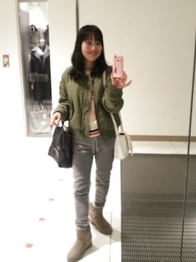 「DOUBLE STANDARD CLOTHING（ダブルスタンダードクロージング）のアイテム」を使った、Misa【相互フォロー】さん（レディース・149cm）の冬コーディネート