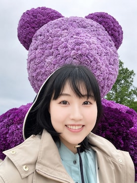 「SNIDEL（スナイデル）のアイテム（帽子）」を使った、Misa【相互フォロー】さん（レディース・149cm）の春コーディネート