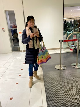 「tocco closet（トッコ　クローゼット）のアイテム（ブーツ）」を使った、Misa【相互フォロー】さん（レディース・149cm）の冬コーディネート