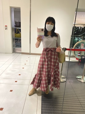 「tocco closet（トッコ　クローゼット）のアイテム（ブーツ）」を使った、Misa【相互フォロー】さん（レディース・149cm）の秋コーディネート