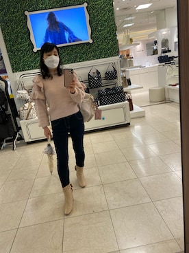 「tocco closet（トッコ　クローゼット）のアイテム（ブーツ）」を使った、Misa【相互フォロー】さん（レディース・149cm）の秋コーディネート