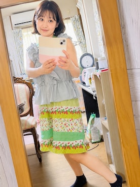 「cepo（セポ）のアイテム」を使った、Misa【相互フォロー】さん（レディース・149cm）の夏コーディネート