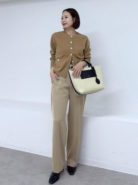 「アイテム（ブーツ）」を使った、YUIさん（レディース・161cm・30代）の秋コーディネート