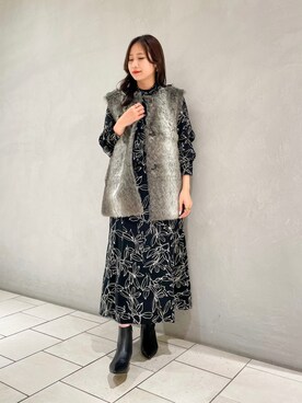 YUIさん（レディース・161cm）の冬コーディネート