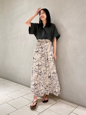 YUIさん（レディース・161cm）の夏コーディネート