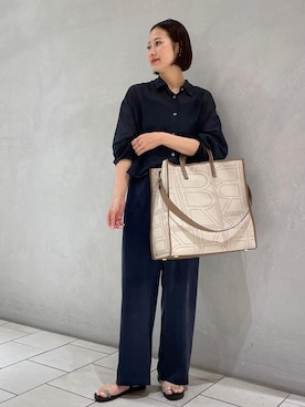 YUIさん（レディース・161cm）の夏コーディネート