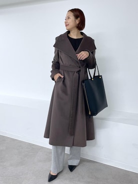 「お仕事コーデ」｜YUIさん（レディース・161cm）の秋コーディネート