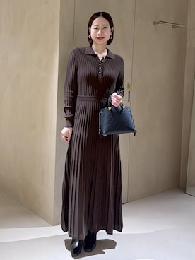 「アイテム（ハンドバッグ）」を使った、YUIさん（レディース・161cm・30代）の冬コーディネート