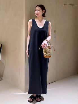 「ストレート」｜YUIさん（レディース・161cm）の夏コーディネート
