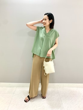 YUIさん（レディース・161cm）の夏コーディネート