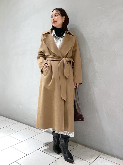 セール】コロンボキャメルリバーロングコート（その他アウター）｜ROPE