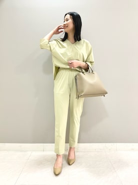 YUIさん（レディース・161cm）の春コーディネート