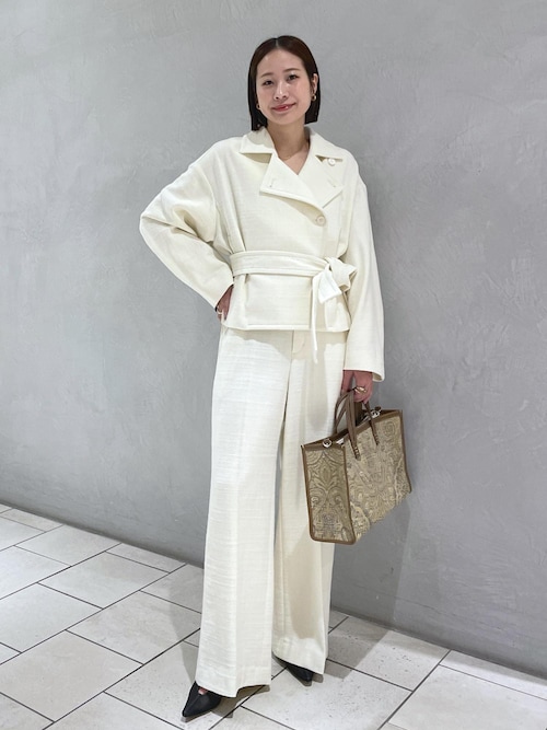 セール】MANTECO(マンテコ) コットンライトツイードパンツ/イージー