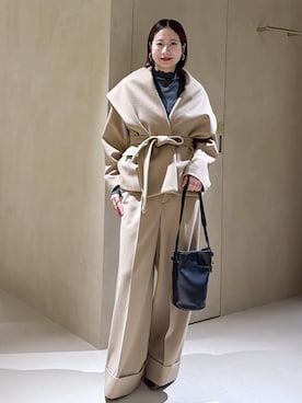 「アイテム（ハンドバッグ）」を使った、YUIさん（レディース・161cm・30代）の冬コーディネート