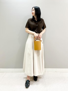 YUIさん（レディース・161cm）の春コーディネート