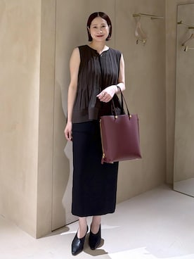 「ストレート」｜YUIさん（レディース・161cm）の夏コーディネート