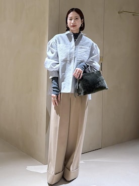 「アイテム（ハンドバッグ）」を使った、YUIさん（レディース・161cm・30代）の冬コーディネート