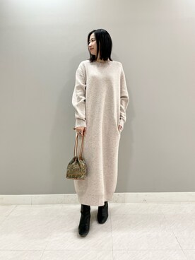 YUIさん（レディース・161cm）の冬コーディネート