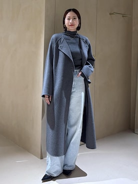 「ROPE'（ロペ）のアイテム」を使った、YUIさん（レディース・161cm）の冬コーディネート