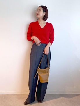 「アイテム（ハンドバッグ）」を使った、YUIさん（レディース・161cm・30代）の夏コーディネート