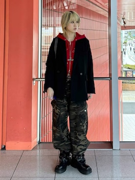 ARisaさん（レディース・155cm）の春コーディネート