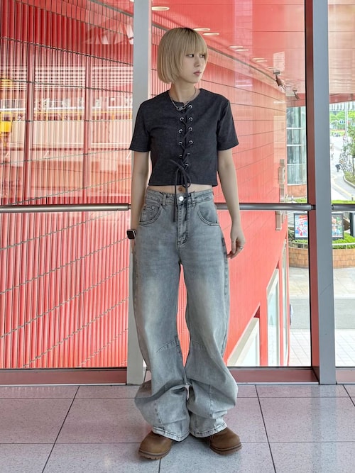3.3 Field Trip／バレルデニムパンツ