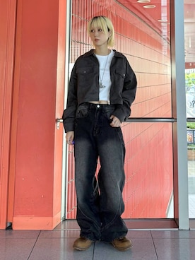 ARisaさん（レディース・155cm）の秋コーディネート