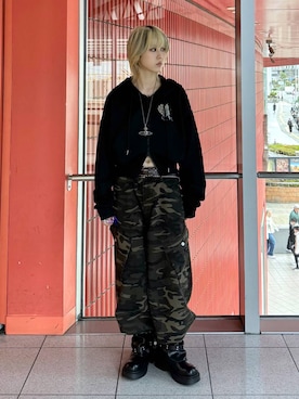 ARisaさん（レディース・155cm）の春コーディネート