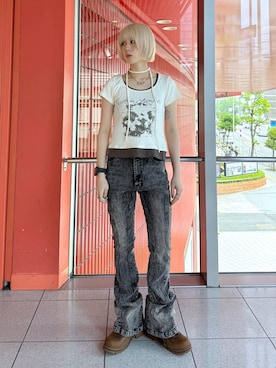 ARisaさん（レディース・155cm）の春コーディネート