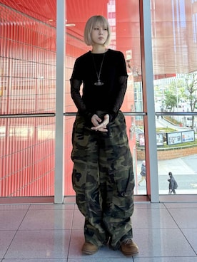 ARisaさん（レディース・155cm）の春コーディネート