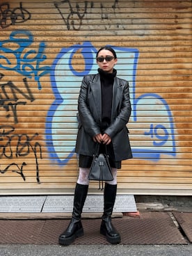 「ampm（エーエムピーエム）のアイテム」を使った、kimieさん（レディース・152cm）の冬コーディネート